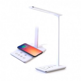 Comprar Flexo Luz Led Usb Qi Indus Blanco  Flux 806015 al Mejor Precio