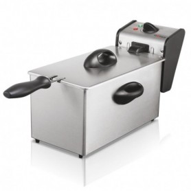 Comprar Freidora Inoxidable 4L 2000W  Haeger 279011 al Mejor Precio
