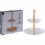 Comprar Frutero Madera Porcelana 2 Pisos  Excellent 257034 al Mejor Precio