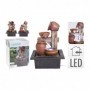 Comprar Fuente Agua Led Vasijas 22X19X29 Cm  Importacion 18537 al Mejor Precio