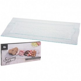 Comprar Fuente Rectangular Vidrio 47X22 Cm  Excellent 20409 al Mejor Precio
