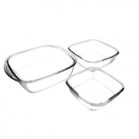 Comprar Fuentes Cuadradas 22X5+18,5X5+14X5 Cm 1513 Juego 3 Nadir 4108 al Mejor Precio