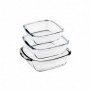 Comprar Fuentes Cuadradas 22X5+18,5X5+14X5 Cm 1513 Juego 3 Nadir 4108 al Mejor Precio