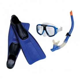 Comprar Gafas Buceo + Respirador + Aletas 55957  Intex 256830 al Mejor Precio