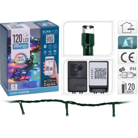 Comprar Guirnalda 120 Led 12 M Multicolor App  Importacion 324089 al Mejor Precio