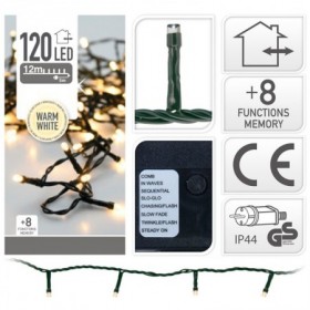 Comprar Guirnalda 120 Led 12 Metros 8 Funciones  Importacion 324078 al Mejor Precio