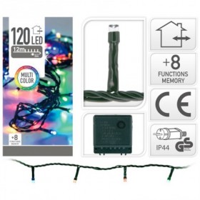 Comprar Guirnalda 120 Led 12 Mt 8 Funciones Multicolor  Importacion 324082 al Mejor Precio