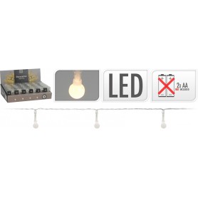 Comprar Guirnalda 20 Luces Led Pilas  Importacion 324071 al Mejor Precio