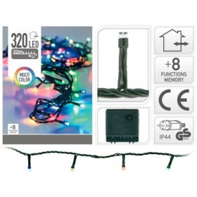 Comprar Guirnalda 320 Led 32 M 8 Funciones Multicolor  Importacion 324085 al Mejor Precio