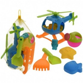 Comprar Helicoptero Juegos Playa 7 Piezas  Importacion 205054 al Mejor Precio