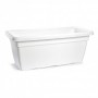 Comprar Jardinera 100X47,5X39,5 Cm  Blanca  Plasticforte 35200 al Mejor Precio