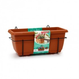 Comprar Jardinera Con Soporte 40 Cm 11906  Plasticforte 35023 al Mejor Precio