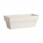 Comprar Jardinera Limited 10X25 Cm Blanca  Plastiken 245202 al Mejor Precio