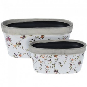 Comprar Jardinera Loza Decorada 205X105X100 Mm  Importacion 143948 al Mejor Precio