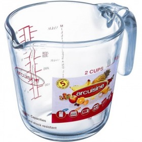 Comprar Jarra Medidora 0,5 L 263B 12X12 Cm  Ocuisine 1917 al Mejor Precio