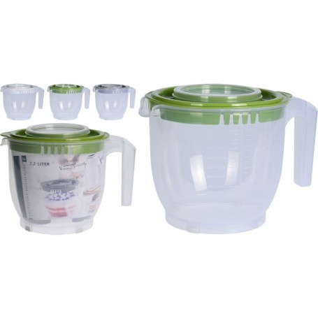 Comprar Jarra Mezcladora 2 Tapas 2,2 L  Excellent 20162 al Mejor Precio