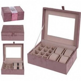 Comprar Joyero 2 Bandejas 25X16 Cm  Importacion 17018 al Mejor Precio