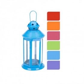 Comprar Linterna Vela 11X22 Cm Colores  Importacion 25022 al Mejor Precio
