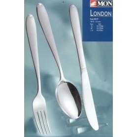 Comprar London Cuchillo Mesa 2,5 18/10  Monix 285102 al Mejor Precio
