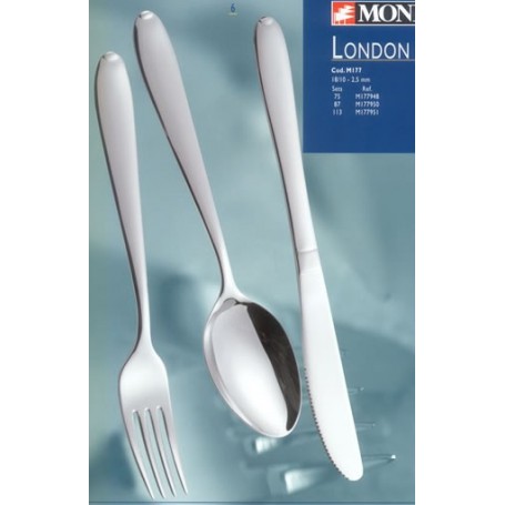 Comprar London Cuchillo Mesa 2,5 18/10  Monix 285102 al Mejor Precio
