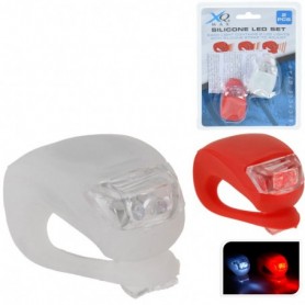 Comprar Luces Bicicleta Silicona 2 Piezas  Blister Xqmax 207548 al Mejor Precio