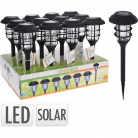Comprar Luz Solar Led Negra 31 Cm  Progarden 143090 al Mejor Precio