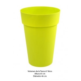 Comprar Maceta Alta Toscane 67L Verde  Eda 214062 al Mejor Precio