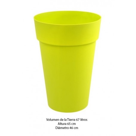 Comprar Maceta Alta Toscane 67L Verde  Eda 214062 al Mejor Precio