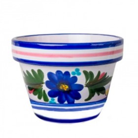 Comprar Maceta Baja Barro Flor 18,5 X31,5 Cm  Jardin 143924 al Mejor Precio
