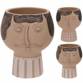 Comprar Maceta Ceramica Busto 17X21 Cm  Importacion 144013 al Mejor Precio