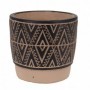 Comprar Maceta Ceramica Etnica 14X13 Cm  Importacion 144014 al Mejor Precio