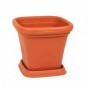 Comprar Maceta Cuadrada 30X30X27 Cm Con Plato  Wurko 143819 al Mejor Precio
