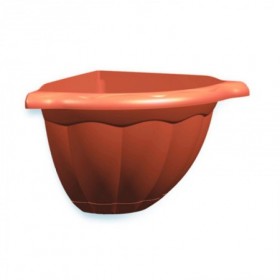 Comprar Maceta Esquina Pared 25X25X20 Cm Terracota  Plastiken 245208 al Mejor Precio