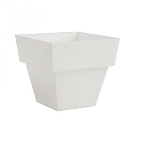 Comprar Maceta Limited Cuadrada 18 Cm Blanco  Plastiken 245205 al Mejor Precio
