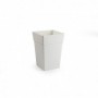 Comprar Maceta Rattan Alta 20 Cm Blanca  Plasticforte 35190 al Mejor Precio