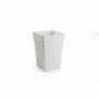 Comprar Maceta Rattan Alta 20 Cm Blanca  Plasticforte 35190 al Mejor Precio