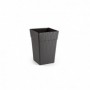 Comprar Maceta Rattan Alta 20 Cm Wengue  Plasticforte 35191 al Mejor Precio