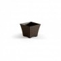 Comprar Maceta Rattan Cuadrada 15 Cm Wengue  Plasticforte 35041 al Mejor Precio