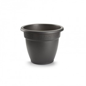 Comprar Maceta Redonda 18 Cm Antracita  Plasticforte 35196 al Mejor Precio