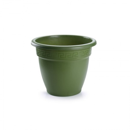 Comprar Maceta Redonda 18 Cm Verde  Plasticforte 35197 al Mejor Precio