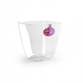 Comprar Maceta Transparente Orchid 13,5X15 Cm  Plasticforte 35188 al Mejor Precio