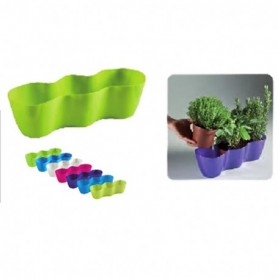 Comprar Maceta Triple 39X13X10 Cm 551  Heidrun 33056 al Mejor Precio