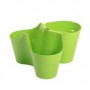 Comprar Maceta Triple Apilable 25X14Cm Surtida  Eda 214025 al Mejor Precio
