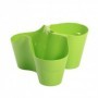 Comprar Maceta Triple Apilable 25X14Cm Surtida  Eda 214025 al Mejor Precio