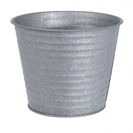 Comprar Maceta Zinc 26Xh22,5 Cm  Importacion 144034 al Mejor Precio