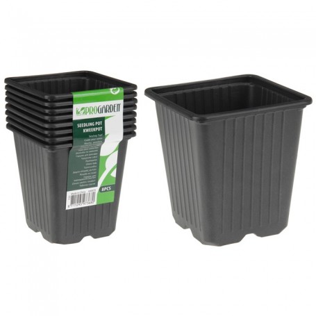 Comprar Macetas Plastico 9X9 Cm Lote 8 Progarden 143858 al Mejor Precio