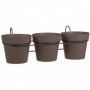 Comprar Macetas Toscane 13 Cm + Soporte Beige Lote 3 Eda 214029 al Mejor Precio