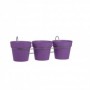 Comprar Macetas Toscane 13 Cm + Soporte Moradas Lote 3 Eda 214030 al Mejor Precio