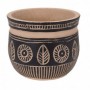 Comprar Macetero Ceramica Etnico 13X11 Cm  Importacion 143972 al Mejor Precio