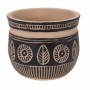 Comprar Macetero Ceramica Etnico 13X11 Cm  Importacion 143972 al Mejor Precio